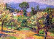 William Glackens Connecticut Landscape oil painting